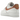 Nike Air Force 1 Low 07 Rust Pink baskets vue latérale avec empeigne en cuir rose, lacets assortis et semelle intermédiaire blanche à amorti Air