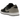 Air Jordan 1 Retro Low OG Shadow 2024 baskets vue latérale avec tige en cuir gris et noir, semelle intermédiaire blanche et logo Nike Swoosh