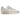Nike Air Max 90 Shimmer Polka Dot Sand baskets vue latérale avec tige beige à motifs pois, swoosh marron et unité Air visible dans la semelle