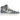 Nike SB Dunk High Hawaii baskets vue latérale avec motif floral tropical, Swoosh bleu clair, détails en chanvre et semelle blanche