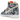 Nike SB Dunk High Hawaii baskets vue latérale avec imprimé floral tropical coloré, empiècements en daim et semelle intermédiaire blanche.