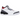Air Jordan 3 Retro SE Fire Red Denim 2020 baskets vue latérale avec empeigne en cuir blanc, imprimé éléphant emblématique et détails rouges