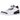 Air Jordan 3 Retro SE Fire Red Denim 2020 baskets vue latérale avec cuir blanc, détails rouges et l'emblématique imprimé éléphant sur le talon