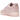 Nike Air Force 1 Low x Drake Pink Foam baskets vue latérale avec empeigne en cuir rose, semelle assortie et swoosh détaillé sur le côté