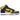 Baskets Nike Dunk High Michigan (2020) en vue latérale, présentant le coloris bleu marine et jaune iconique, empeigne en cuir et semelle en gomme.