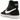 Nike Blazer Mid 77 Black White baskets vue latérale avec empeigne en daim noir, virgule en cuir blanc et semelle en caoutchouc