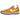 NikeCraft General Purpose Shoe Tom Sachs Archive Dark Sulfur baskets en vue inclinée avec tige jaune moutarde, semelle intermédiaire grise et détails noirs