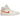 Baskets Air Jordan 1 Mid SE Corduroy Sail vue latérale avec empeigne en velours côtelé couleur crème, détails en cuir blanc et Swoosh beige brodé