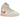 Air Jordan 1 Mid SE Corduroy Sail baskets vue latérale avec empeigne en velours côtelé crème, détails en cuir blanc et semelle en caoutchouc