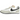 Nike Waffle Trainer 2 White Black baskets en vue latérale avec une empeigne blanche, le logo Swoosh noir, des lacets blancs et une semelle gaufrée.