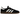 Adidas Handball Spezial Black Gum baskets vue latérale avec empeigne en daim noir, trois bandes blanches et semelle gomme classique