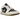 Air Jordan 1 Low Jade Smoke baskets vue de côté avec superpositions vert pâle, logo Swoosh noir et semelle intermédiaire blanche avec gomme