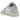Air Jordan 1 Low Coconut Milk Neutral Grey baskets vue latérale avec empeigne en cuir crème, Swoosh gris et semelle intermédiaire blanche