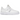 Nike Air Force 1 Low Pixel Summit White baskets en vue latérale avec une semelle intermédiaire blanche sculptée et un logo discret.
