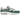 Nike Air Max 1 Anniversary Green baskets vue latérale avec empeigne en daim vert, semelle intermédiaire blanche et unité Air au talon