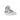 Air Jordan 1 Retro High CO.JP Neutral Grey baskets vue latérale avec empiècements en daim gris, swoosh argenté et semelle intermédiaire blanche.