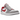 Air Jordan 1 Low SE Light Smoke Grey Gym Red baskets en vue latérale avec superpositions grises, base blanche, Swoosh rouge et lacets noirs