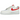Nike Air Force 1 Low 07 Next Nature Pale Ivory University Red baskets profil latéral avec tige blanc cassé, swoosh rouge et semelle extérieure rouge