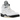 Air Jordan 5 Retro Reverse Metallic baskets vue latérale avec empeigne blanche, languette argentée et semelle noire à motifs métallisés