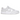 Nike Dunk Low Photon Dust baskets vue latérale avec empeigne en cuir blanc et gris clair, logo Swoosh emblématique et semelle blanche