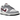 Nike Dunk Low Pale Ivory Rosewood baskets vue latérale avec empeigne en cuir crème, détails rouge foncé et semelle intermédiaire blanche