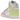 Nike Dunk High Cashmere baskets vue latérale avec empiècements en cuir blanc et jaune pâle, laçage classique et semelle en gomme style rétro