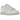 Nike Dunk Low Next Nature Sail baskets en vue latérale avec une empeigne en cuir crème, des détails blancs et une semelle en gomme