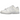 Nike Dunk Low Next Nature Sail baskets vue latérale avec une base en cuir blanc, des empiècements beige, des lacets plats et une semelle blanche