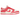 Nike Dunk Low Next Nature Aster Pink baskets vue latérale avec des empiècements en cuir rose et blanc, semelle intermédiaire blanche
