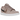 Nike Dunk Low SE Primal Pink baskets vue de profil avec un motif animal sur l'empeigne, un Swoosh rose et une semelle intermédiaire blanche.