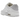 Nike Air Max 90 Premium Lucky Charms baskets blanches en vue latérale, dotées de breloques sur les lacets et d'une unité Air emblématique dans la semelle