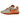 Nike LD Waffle sacai CLOT Kiss of Death Net Orange Blaze baskets vue latérale avec tige beige, double swoosh et semelle orange vif