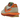 Nike LD Waffle sacai CLOT Kiss of Death Net Orange Blaze baskets, vue latérale avec mesh transparent, empeigne beige et détails orange.