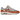 Nike Air Max 1 Patta Waves Monarch baskets en vue latérale avec son garde-boue ondulé caractéristique en daim orange et empeigne en mesh blanc