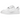 Nike Kwondo 1 G-Dragon Peaceminusone Triple White baskets en vue angulaire avec détails en cuir blanc, motifs brogues et languette à franges