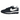 Nike LD Waffle SF sacai Fragment Blue Void baskets vue latérale, mettant en avant la double languette, le double laçage et l'empeigne en mesh bleu.