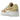 Nike Air Force 1 Low Pixel Sail Coconut Milk baskets en vue latérale avec empeigne en cuir crème, semelle intermédiaire pixelisée et swoosh découpé
