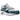 Nike Air Max 1 Dark Teal Green baskets en vue latérale avec une empeigne blanche, un garde-boue vert foncé, une bulle d'air visible et le swoosh.