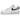 Nike Air Force 1 Low '07 Essential White Black Paisley baskets en vue latérale, mettant en valeur le motif cachemire noir iconique sur le logo swoosh.