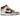 Nike Dunk High Light Chocolate baskets en vue latérale avec empeigne en cuir marron clair, détails marron foncé et semelle intermédiaire blanche.