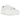 Baskets Air Jordan 1 Elevate Low Triple White vue latérale avec empeigne en cuir blanc, semelle plateforme épaisse et logo brodé au talon.