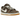 Nike SB Dunk Low Pro Paisley Brown baskets vue latérale avec motif cachemire marron, virgule beige et semelle intermédiaire blanche au style skate