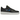 Nike Air Force 1 Low Carabiner Dark Smoke Grey baskets vue latérale avec empeigne gris foncé, swoosh noir et détail de mousqueton.