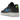 Nike Air Force 1 Low Carabiner Dark Smoke Grey baskets vue latérale avec empeigne gris foncé, logo swoosh distinctif et détail de mousqueton.
