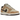 Nike Dunk Low Retro PRM Animal Pack Giraffe/Cheetah baskets vue latérale avec des motifs animaliers marron clair, des superpositions marron et semelle blanche