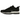 Nike Air Max 97 Next Nature Black baskets vue latérale avec couches ondulées noires, détails réfléchissants et unité Air sur toute la longueur.