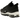 Nike Air Max 97 Next Nature Black baskets vue latérale avec lignes ondulées emblématiques, empeigne noire en matière recyclée et unité Air