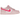 Nike Dunk Low Triple Pink baskets vue latérale dans un ton rose uniforme avec logo Swoosh classique, lacets et semelle intermédiaire blanche