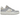 Nike Dunk Low Disrupt Summit White Ghost baskets en vue latérale avec semelle plateforme épaisse, cuir blanc et détails Ghost sur la conception déconstruite