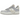 Nike Dunk Low Disrupt Summit White Ghost baskets en profil avec une tige gris clair, des détails blancs et une semelle extérieure épaisse.